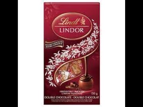 Trying Lindt Lindor Double Chocolate