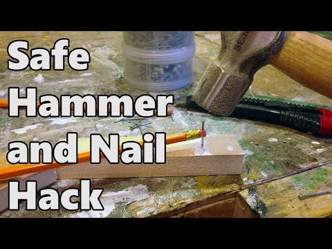Safe Hammer and Nail Hack (with Pictures) - Instructables