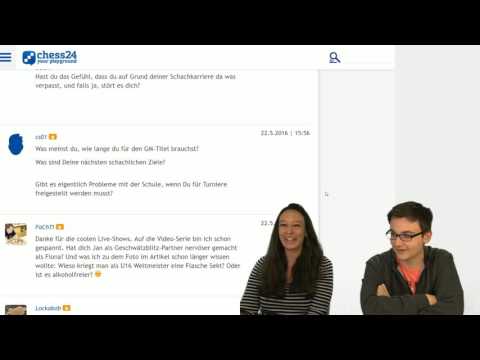 Question time with IM Roven Vogel