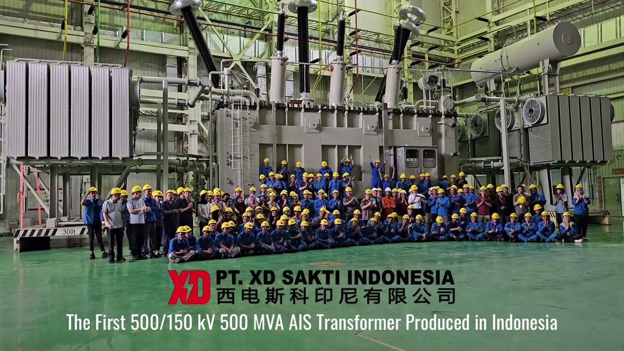 500/150 kV 500 MVA Transformer Achievement