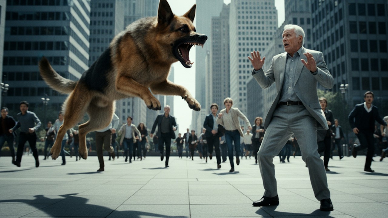 Wütender Hund Griff An. Alter Mann Konnte Nicht Fliehen - Was Er Tat, Ist Unglaublich!