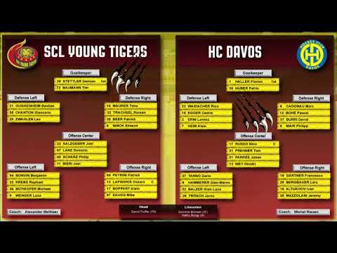 MS 20/21 - U20 Elit - Testspiel - SCL Young Tigers vs HC Davos