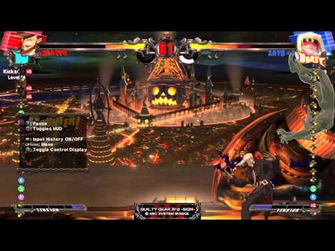 Kicks42 (Slayer) vs Hyubadoza (Eddy/Zato-1)January 24th 2015 2/2  GUILTY GEAR XRD