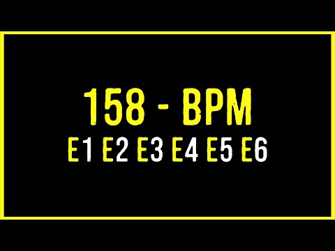 158 BPM - METRÔNOMO - CLICK (6/8)