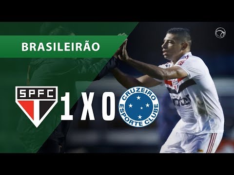 SÃO PAULO 1 X 0 CRUZEIRO - GOL - 18/11 - BRASILEIRÃO 2018