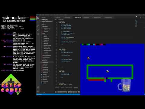ZX Spectrum Next Game Dev - Z80n - Finally fixed our tile data. The code was fine all along!
