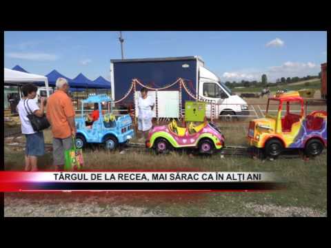 Stire 28 07 2017  - Târgul de la Recea, mai sărac ca în alţi ani