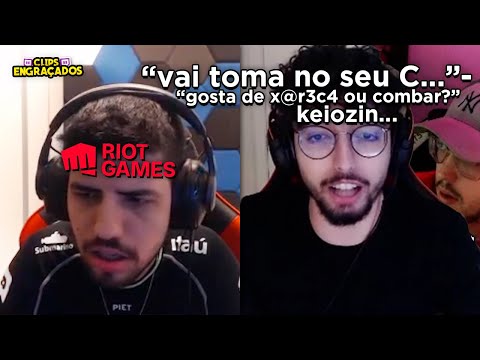 SURSKITY X1NG4NDO O KEIOZIN E RIOT SURPREENDE O ROBO - CLIPS ENGRAÇADOS