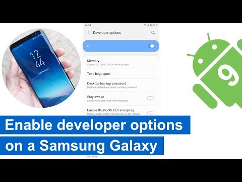 How to enable developer options on a Samsung phone (Android 9 & 10)