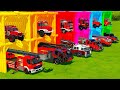 TRANSPORTING FIRE ENGINES TRUCKS LADDERS WITH CARGO AIRPLANE Farming Simulator 22