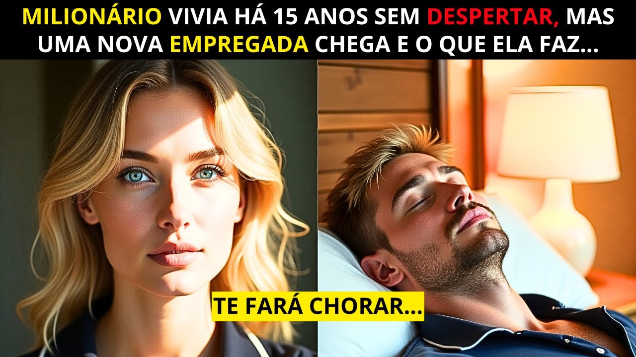 MILIONÁRIO VIVIA HÁ 15 ANOS SEM DESPERTAR, MAS A CHEGADA DE UMA NOVA FUNCIONÁRIA MUDA TUDO...