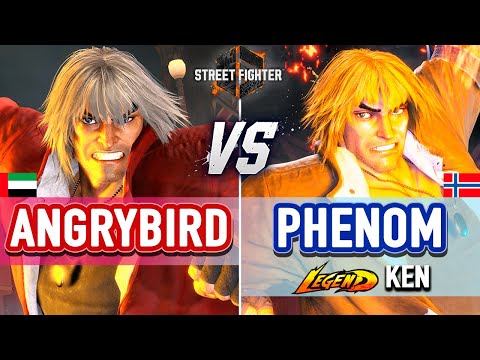 SF6 🔥 Angrybird (Ken) vs Phenom (Ken) 🔥 SF6 High Level Gameplay