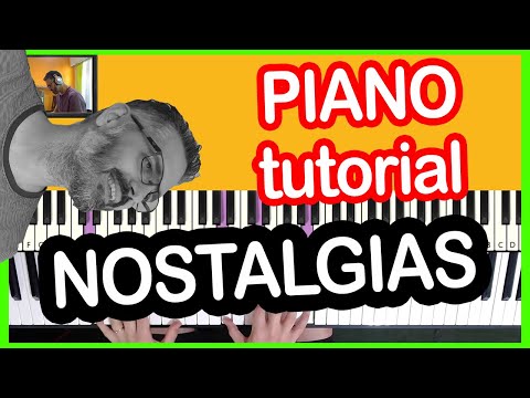 💥Cómo tocar el tango " NOSTALGIAS" 🎹+ Piano (TUTORIAL) y partitura