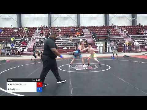 82 Kg Rr Rnd 2 - John Richardson, Texas Vs Ryan Cody, Greco-Roman Development 6641