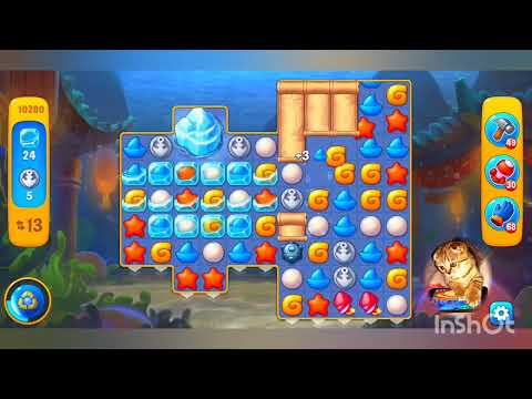 Fishdom 2022, no Boosters,  10280  level  -  прохождение без бустеров,  10280  уровень.