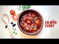 ​കുറുകിയ ചാറോടുകൂടിയ സാൽമൺ കറി | Easy Kerala Style Salmon Curry 