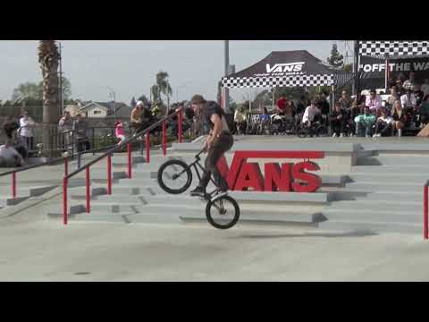 2018 Vans BMX Street Invitational  Garrett Reynolds   1st Place Run   BMX   VANS