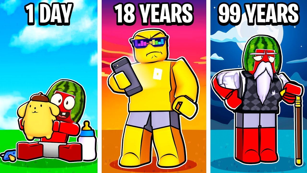 Every SECOND You GET OLDER in Roblox