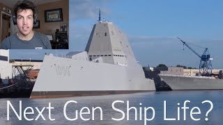 Reacting to Life Aboard USS Zumwalt - Stealth Destroyer