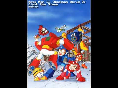 Mega Man II GB (Rockman World 2) - Clash Man Stage (Remix)
