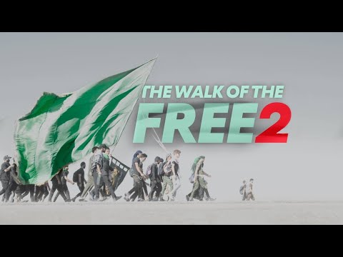 The walk of the Free P2 - Following a group of Zuwar on their journey to Karbala - Arbaeen 1438