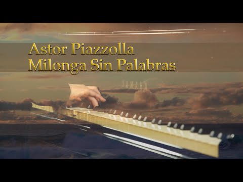 Astor Piazzolla - Milonga Sin Palabras - Tatiana Pichkaeva, piano solo