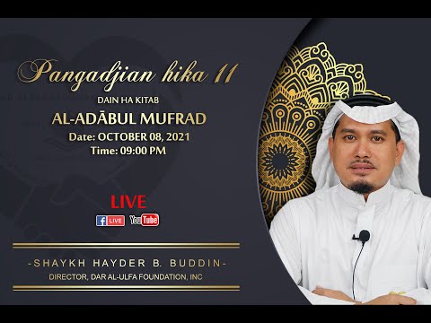 PANGADJIAN HIKA    11    DAIN HA KITAB AL-ADABUL MUFRAD