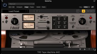 Video thumbnail for Tutorial - How to use T-RackS Tape Machine 440 by IK Multimedia by Recording Studio Tutorials & Guides With Steve