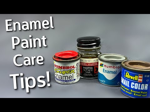 Looking After Your Enamel Paints! Scale Modelling Tips