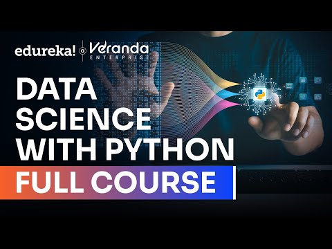 Data Science With Python Full Course 2025 | Python for Data Science | Python Data Science | Edureka