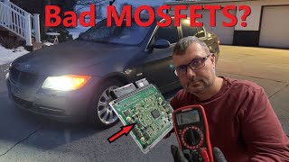 The horrible reliability of the BMW N54 MOSFET msd80 DME!