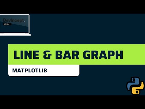How To Draw Line Bar Graphs Using Matplotlib In Python Matplotlib Devincept