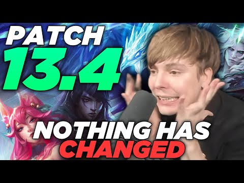 LS | LoL Patch 13.4 - IM LOSING MY MIND WITH THESE PATCHES