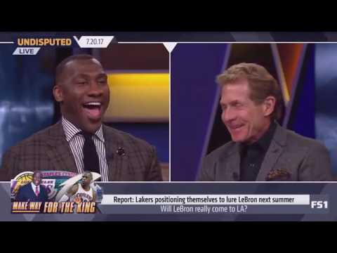 Skip and Shannon Undisputed Today 7/20/2017 - LeBron James to Lakers
