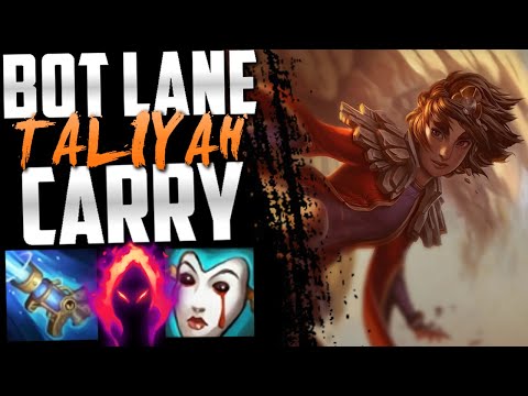 Smurfin it with Taliyah bot lane!