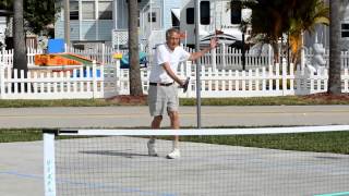 preview picture of video 'Nettles Island Pickleball January 2015'