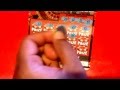 Va lottery lucky numbers 5 dollar scratcher win - YouTube