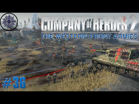 Company of Heroes 2 The Western Front Armies Online Commentary #36 Jagdtiger FTW?