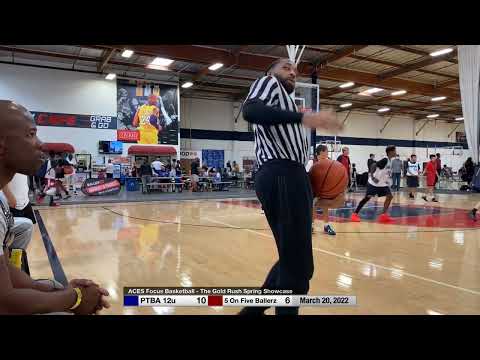 March 20, 2022 - PTBA 12u vs 5 on Five Ballerz