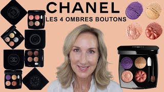 CHANEL LIMITED EDITION PALETTES |  LES 4 OMBRES BOUTONS BAROQUE