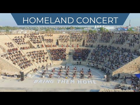 1000 Israeli musicians sing with one voice, BRING THEM HOME!   Homeland concert Acapella