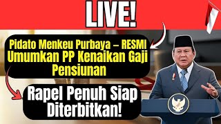 Download lagu LIVE! Menkeu Purbaya Umumkan PP Kenaikan Gaji Pensiunan & Rapel Penuh Siap Diterbitkan! mp3 Download lagu LIVE! Menkeu Purbaya Umumkan PP Kenaikan Gaji Pensiunan & Rapel Penuh Siap Diterbitkan! mp3