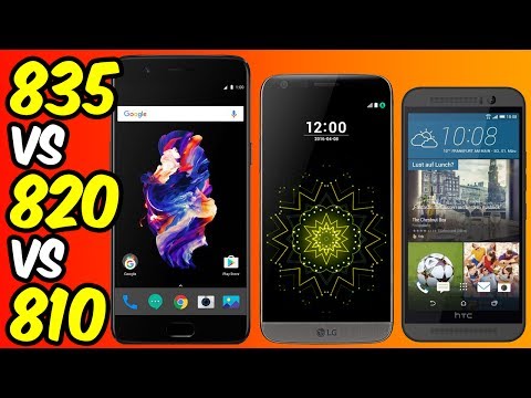 💥Snapdragon 835 vs Snapdragon 820 vs Snapdragon 810  Benchmarks!🔥