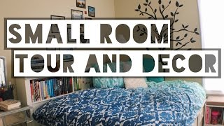 Small Room Tour + Decorating A Small Room