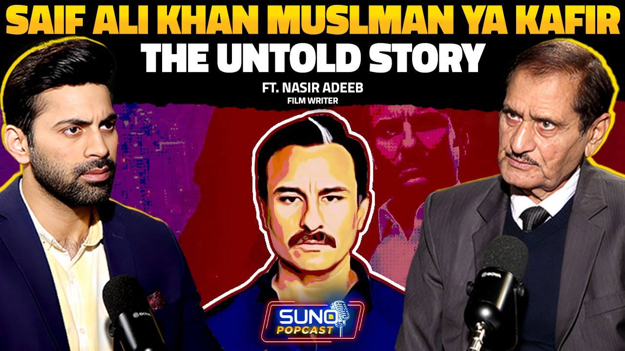 The Untold Story of Saif Ali Khan | Muslim or Atheist? | Exploring Controversies | Ft. Nasir Adeeb