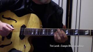 Video thumbnail for Tim Lerch - Jump Blues in Bb - Grez RC- G1 TL model - Lollar 50s Wind P90 by Tim Lerch