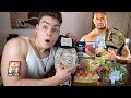 Ich esse 1 Tag lang wie BATISTA (WWE SUPERSTAR)