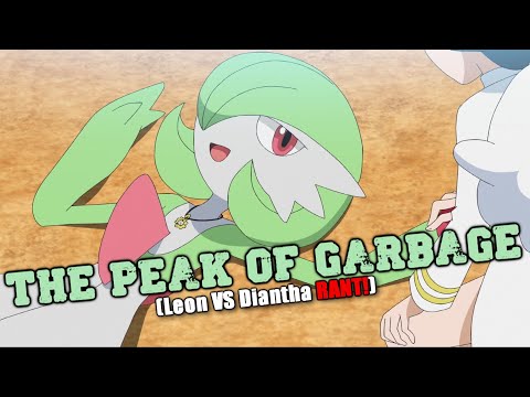 Pokemon Journeys Just Keeps Getting WORSE! [Leon VS Diantha RANT!]