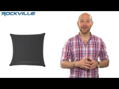 Rockville RSC5B Universal Black DJ Scrim Cloth Cover For X Stand+Carry Bag image 11