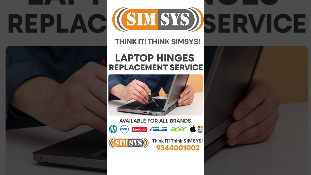 All Laptop Spares & Laptop Service Available at SIMSYS 🔧💻